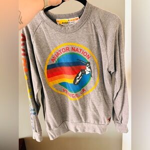 Aviator Nation logo Crewneck